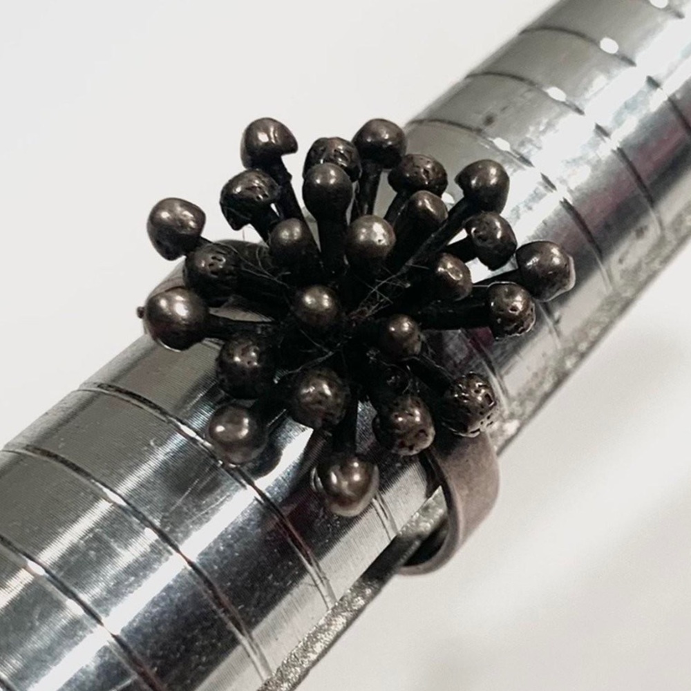 ERIK GRANIT Midcentury Sputnik 925 Silver Ring